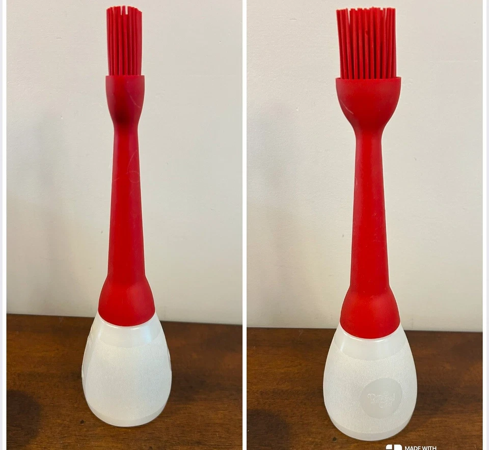 Lot of 4 Pampered Chef Utensils-Spatula, BBQ Baster Bottle, Baster Brush & Whisk - Image 3 of 4