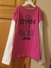Nike Girl's Size Large (14/16) "I Own This Game" Shirt — photo 2