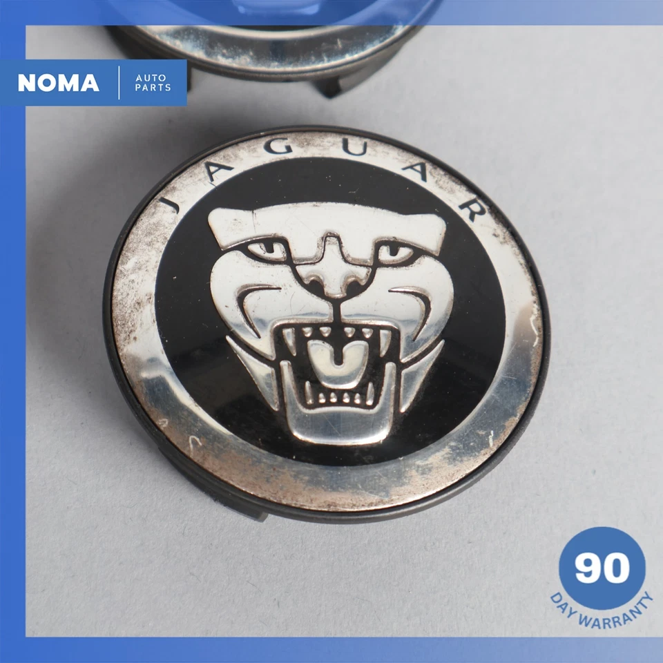 Jaguar X150 XK XKR 2010 juego de 4 tapas de placa central de carretera 8W931A096AB fabricante original Foto 2 de 4
