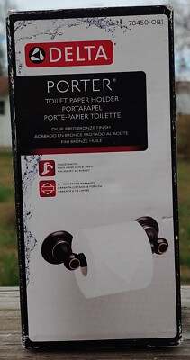 Delta Porter Toilet Paper Holder Oil Rubbed Bronze 78450-OB1 