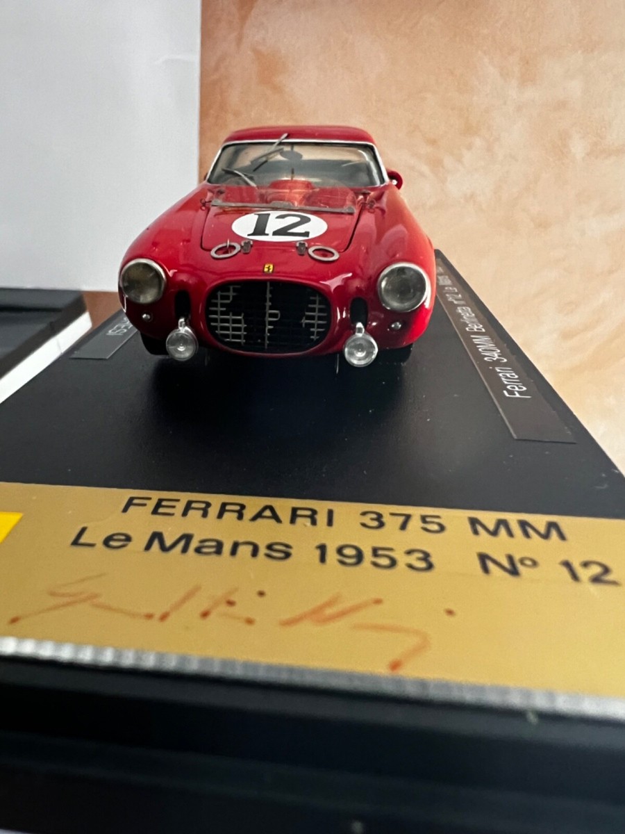 NO SPARK Ferrari 340MM Spyder #15 4th 24 Heures du Mans 1952