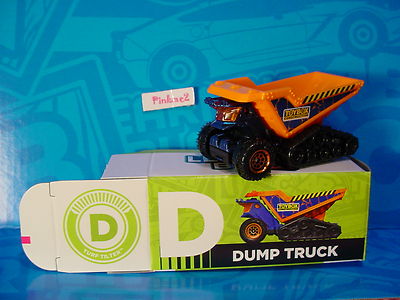 2016 Matchbox Learning Blox ''D'' DUMP TRUCK Turf Tilter Orange; TOY BOX box
