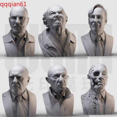 1/10 Breaking Bad Bust Resin Figure Head sculpture GK Unpainted Unassembled Toy