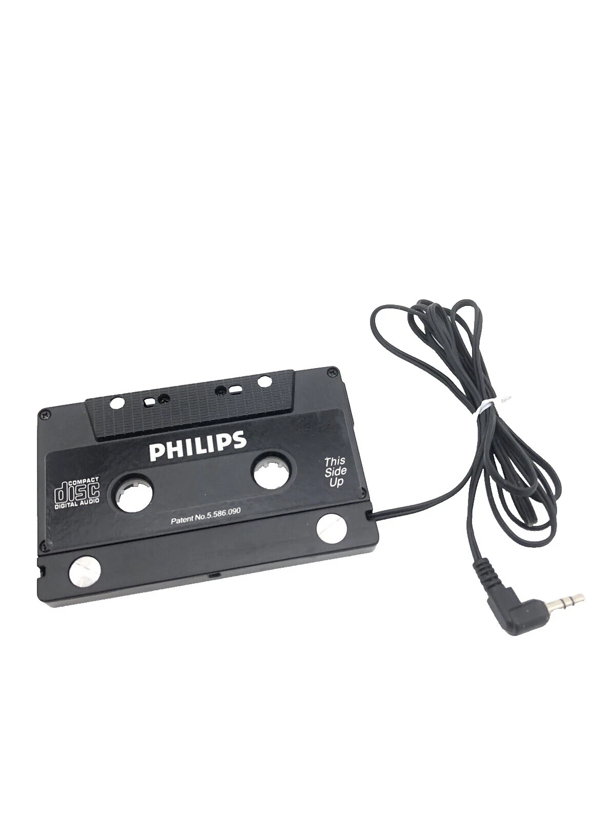 Adaptadores de casete Philips Negro reproductor de audio
