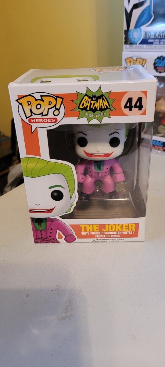 Funko Pop! Heroes Batman Classic TV Show The Joker #44 Figure NEW
