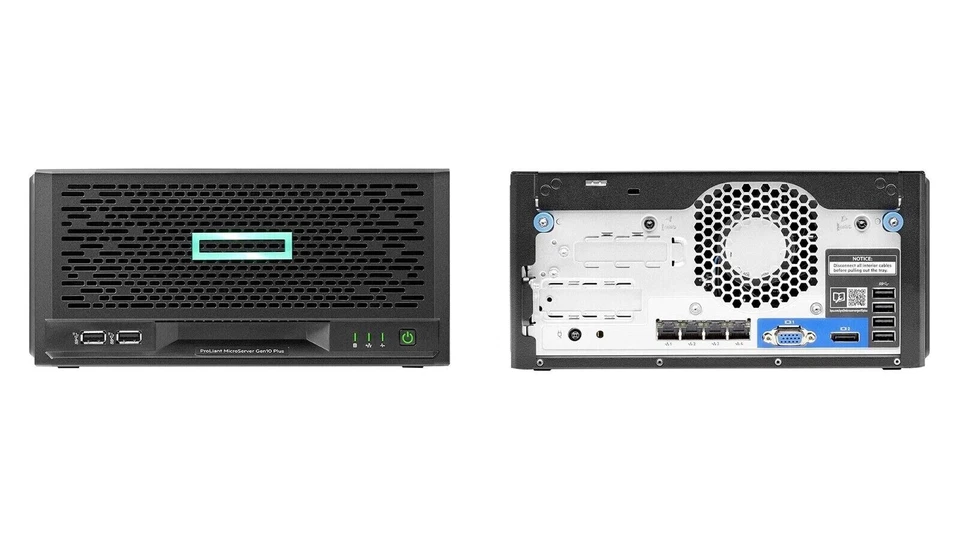 HPE ProLiant MicroServer Gen10 Plus v2 Ultra 16GB RAM Micro Tower 1 x Intel Xeon - Image 2 of 2