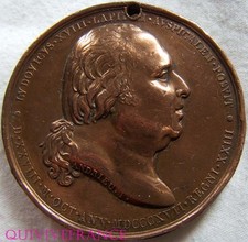 MED3994 - Medal Statue Henri IV 1817 Louis XVIII - French Medal