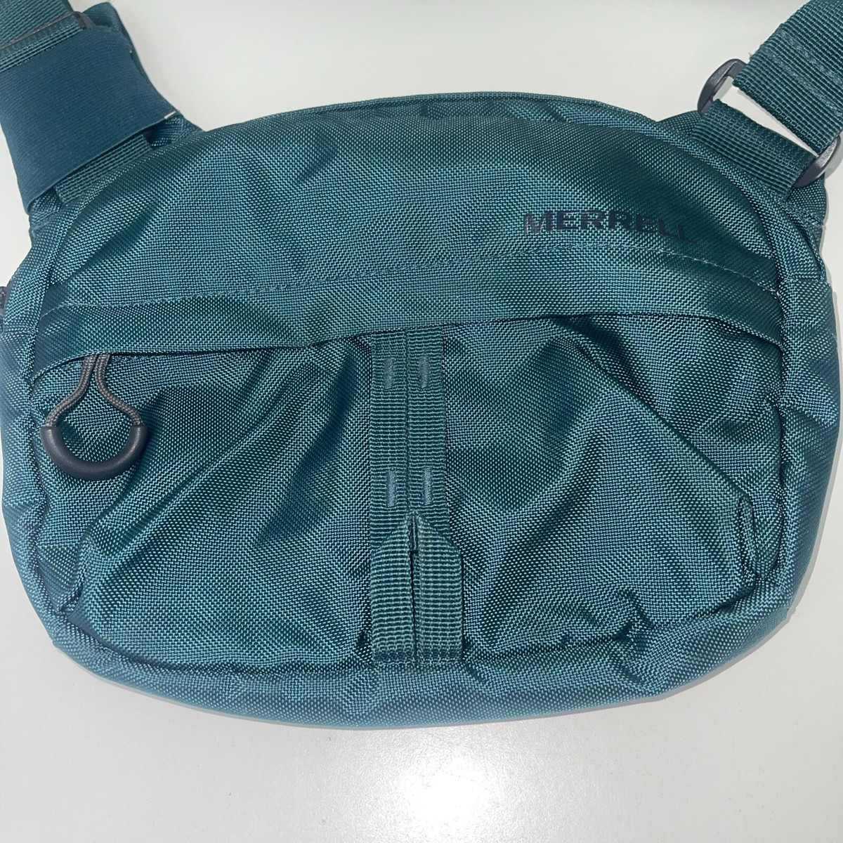 Merrell Sling Waist Belt Bag Hiking Outdoors Teal Blue Nylon | eBay