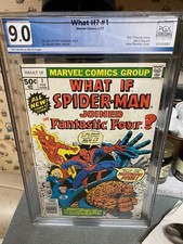 What If? #1 PGX 9.0..Spider-Man Joined The Fantastic Four?...UNRESTORED