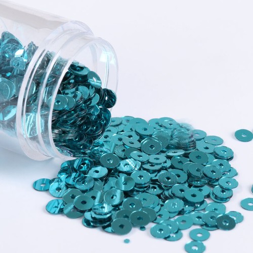 720-2000pcs Loose Sequins Flat Round Silver-based Paillettes Sewing Craft Acces✔ - Picture 18 of 25
