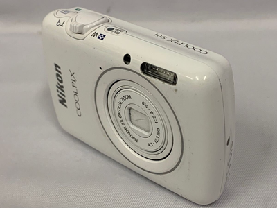 Nikon COOLPIX S01 White 10.1MP Digital Camera English Language 