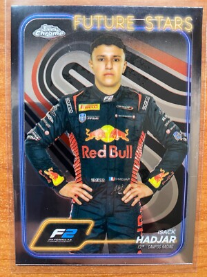 Topps Chrome F1 2024 Isack Hadjar Formula 2 Future Star Campos Racing #41