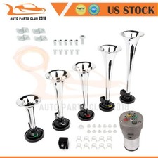 5 Trumpet La Cucaracha Musical Air Horn Loud Air Horn Compressor For Car Truck