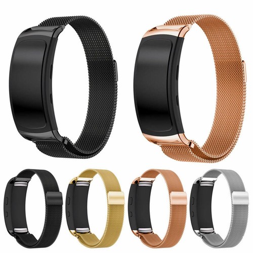 Banda de bucle milanesa para Samsung Gear Fit 2/Fit2 correa de cinturón de  cierre magnético Pro | eBay