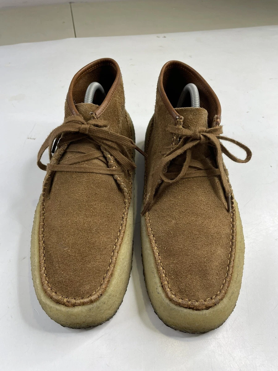 bit bedstemor fokus Clarks Originals Wallabees Charles F Stead Shoes Cola Caravan Mens size 8 |  eBay