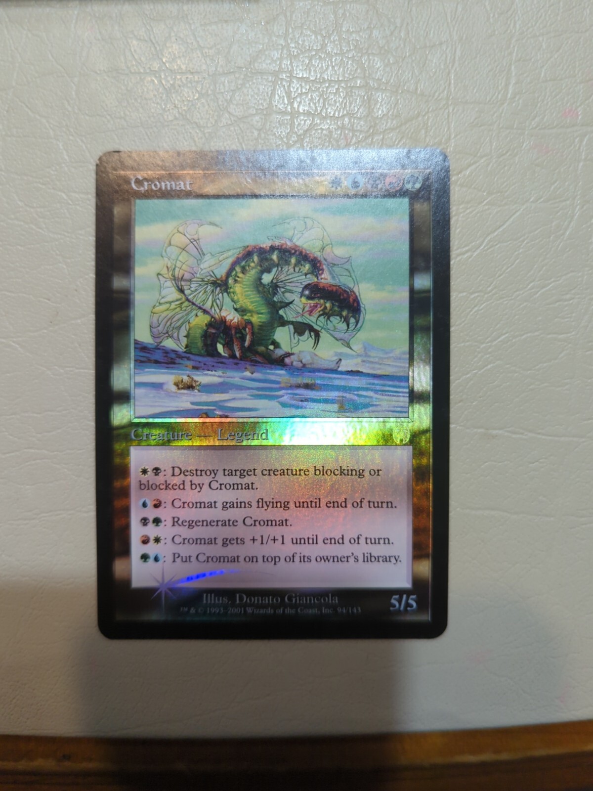 Cromat Apocalypse 94/143 Foil Magic The Gathering MTG Near Mint NM