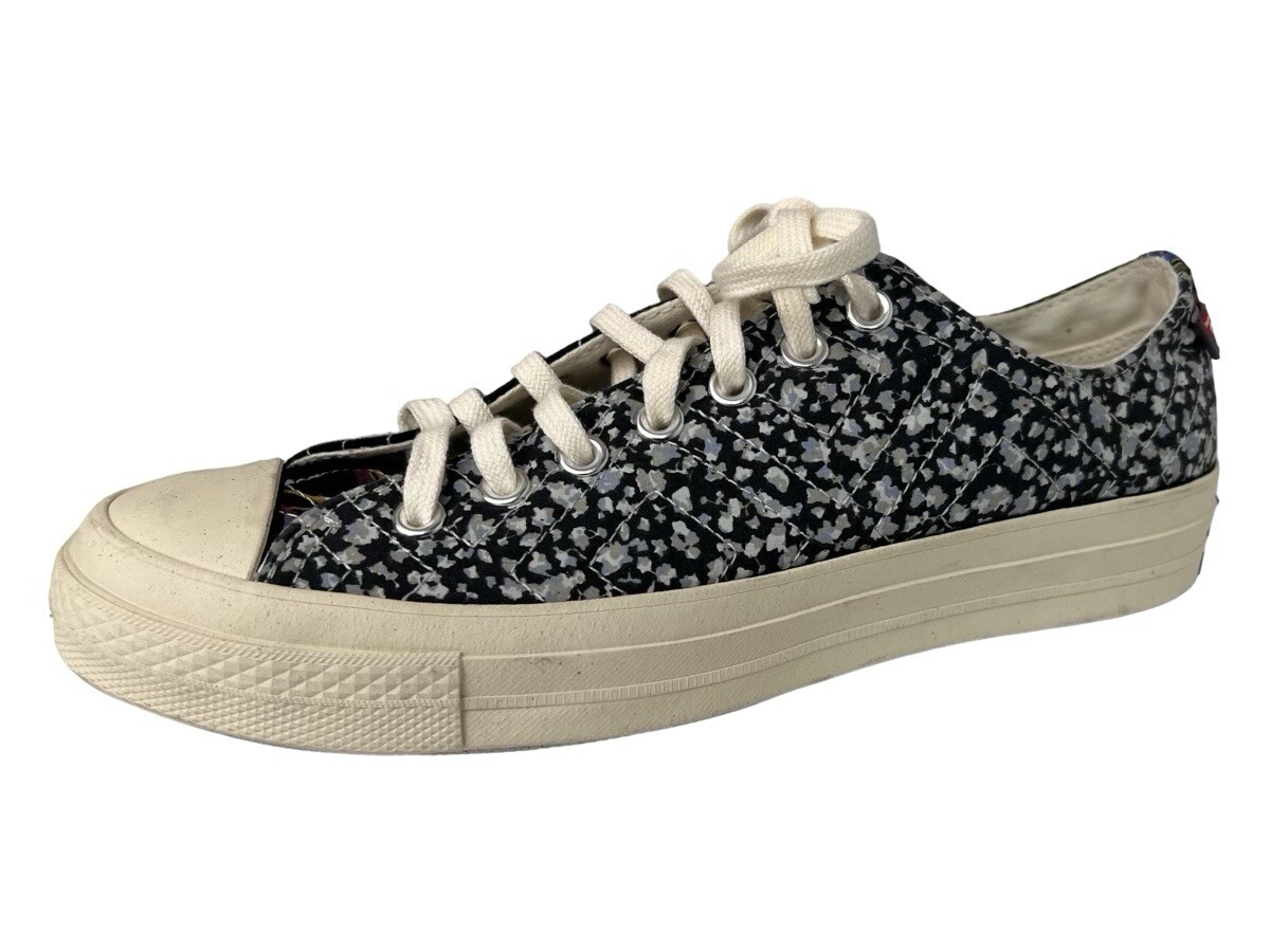 Converse Upcycled Floral Chuck 70 Black Sneakers Women's New Size