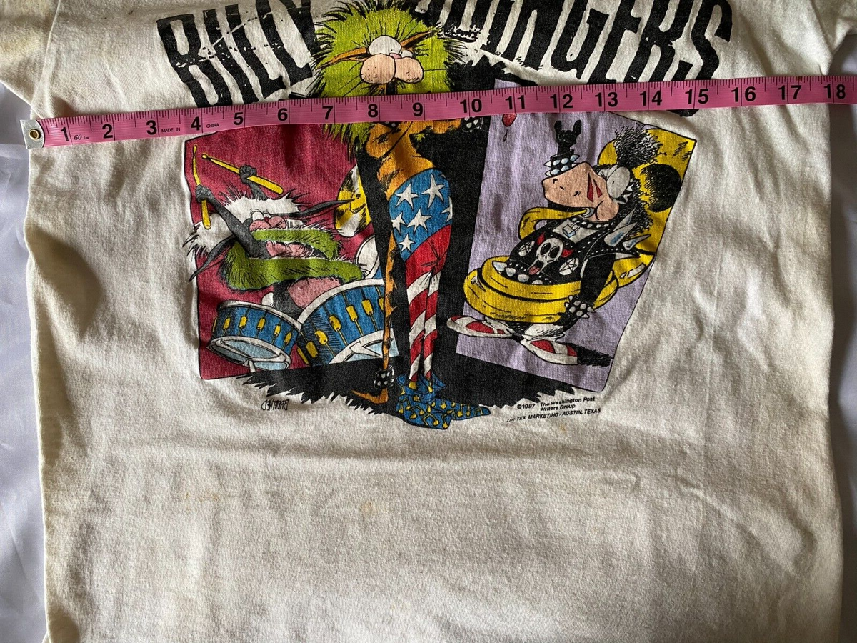 VINTAGE 1987 World Tour BILLY AND THE BOINGERS orig USA washington