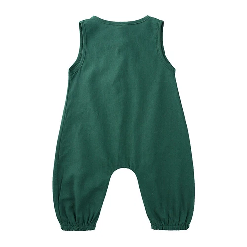 Newborn Baby Boy Girl Summer Cotton Romper Jumpsuit Bodysuit One-pieces Clothes - Picture 18 of 22