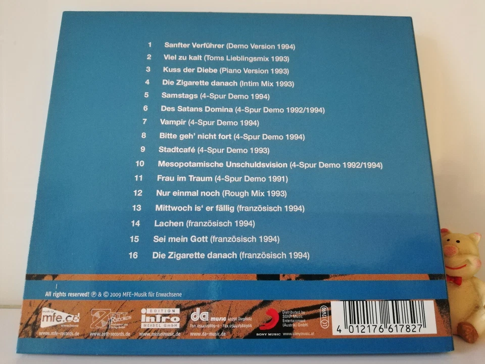 Rosenstolz CD Raritäten Vol. 2 Demo Versions Französisch Deutsch Excl. Mixe Neu - Bild 2 von 4