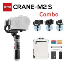 Zhiyun Crane M2S Combo 3-Axis Gimbal Stabilizer for Phone Mirrorless DSLR Camera