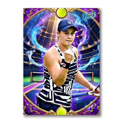 Ashleigh Barty Grand Master Sketch Card Limited 01/20 Dr. Dunk Signed Art