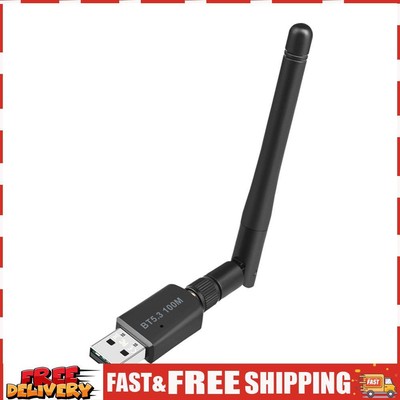 Wireless Adapter 100M Long Range Adapter Dongle 3Mbps Bluetooth-compatible 5.3 S