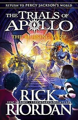 The Burning Maze (The Trials of Apollo Book 3), Riordan, Rick, Used; Good Book - Imagen 1 de 1