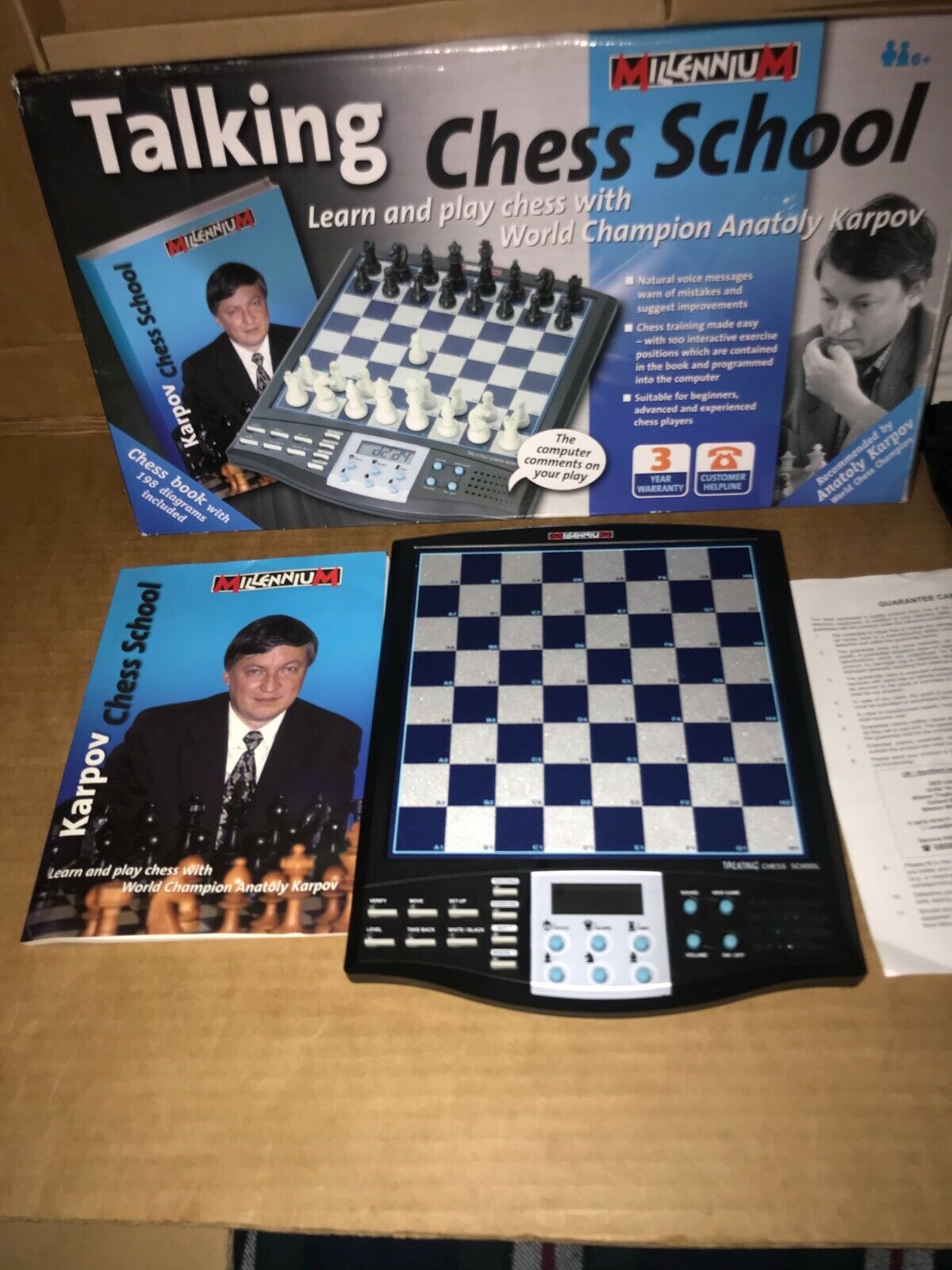 Karpov Chess Electronic Chess Sprechender Schachmeister