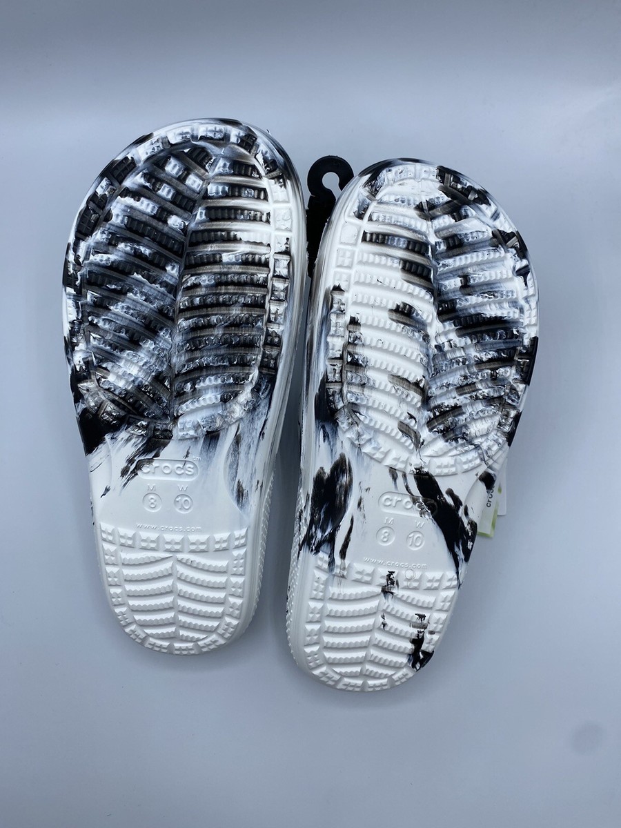 Crocs Classic Marbled Slide Sandals Men
