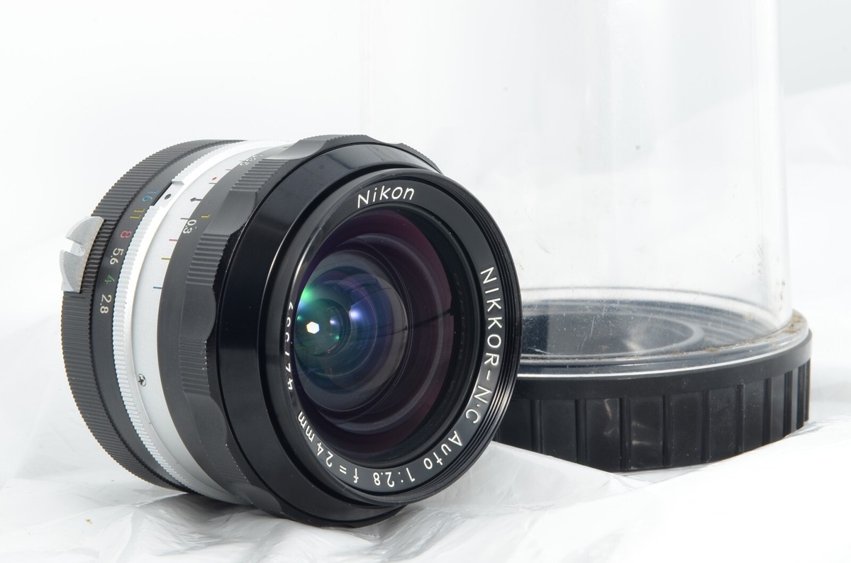 MINT NIKKOR-N.C Auto 24mm f/2.8 Nikon pre non Ai MF Lens | eBay