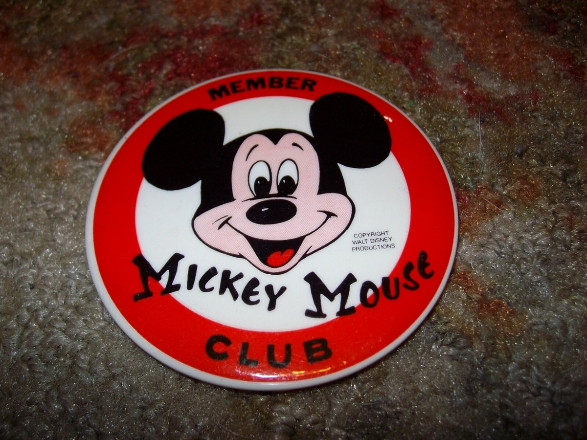 希少 60s~ Mickey Vintage Button Badge 希少 60s~ Mickey Vintage Button Badge Vintage Disney Mickey Mouse