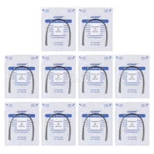 Dental Orthodontic Arch Wire Niti Thermal Activated Round Natural Form AZDENT