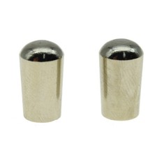 Metric M3.5 M4 Nickel Metal LP Toggle Switch Tip Pickup Switch Knob for Les Paul