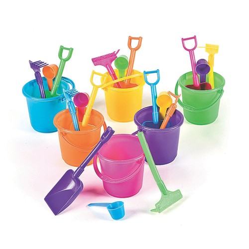 Fun Express bunte Strand Spielsets - 6 Stück - Bild 1 von 1