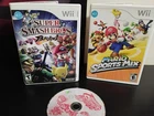 Super Smash Bros. Brawl Wii CIB/Mario Sports Mix No Manual/Mario Strikers Disc