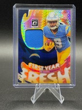 2025 Panini Donruss Optic- Tre Harris First Year Fresh (RC/Mem) Hyper