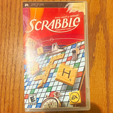 Electronic Arts Scrabble Sony PSP UMD Board/Word Game w/ Manual Included