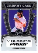 2024 Leaf Metal Press Pass Baseball Proof #1/1 Johnny Damon