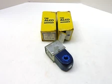 LOT OF 2 ALCO CONTROLS SOLENOID COIL W/ JUNCTION BOX AMG 120V 50/60Hz