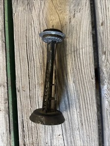Vintage Seattle Space Needle Souvenir Building Figure