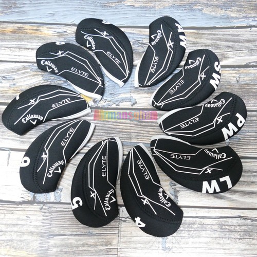 Callaway V 2025 New ELYTE LINE Golf Iron Cover Black color 10 piece 1set - Picture 2 of 8