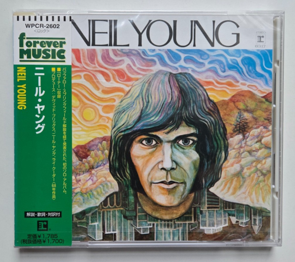 Neil Young – Neil Young (CD) JAPAN OBI WPCR-2602 NEW & SEALED