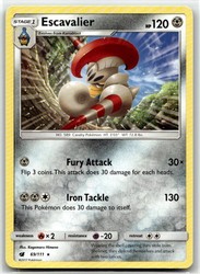 Escavalier 69/111 Crimson Invasion Rare