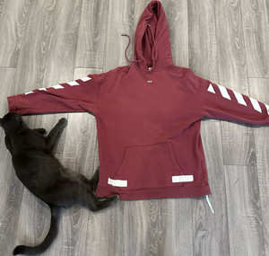 Off White Red Hoodie | eBay