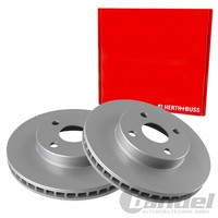 2X Herth+Buss 255Mm Bremsscheiben Vorne Passend FüR Toyota Corolla | J3302142