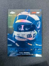 2025 Topps Chrome Formula 1 F1 Nigel Mansell Floor It Blue 44/150 #FI-9 XYDK