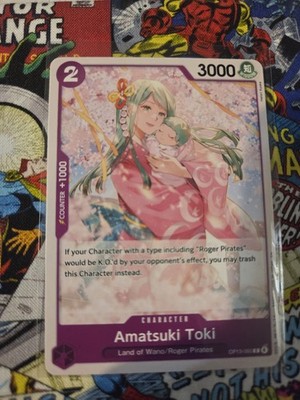 Amatsuki Toki - OP13-060 One Piece TCG Carrying On His Will Common NM/M