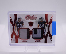 2025 Panini - Flawless Dual Diamond - Maxx Crosby x Brock Bowers /15 #DDM-LV