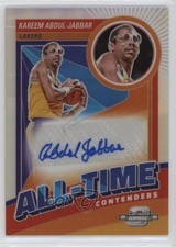 2023-24 Panini Contenders Optic All-Time 5/25 Kareem Abdul-Jabbar Auto HOF g0d